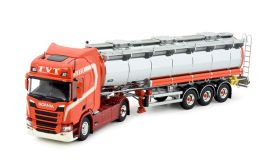 Camion Avec Remorque Citerne 3 Essieux TVT SCANIA R Highline 4x2