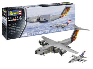 REV03789 - Maquette à assembler et à peindre – Air Defender Set Airbus A400M & Tornado