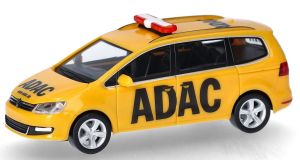 HER092524 - Voiture de couleur jaune - VOLKSWAGEN Sharan ADAC