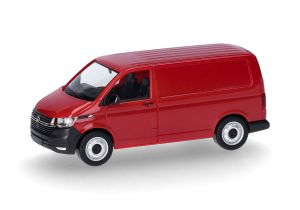 HER096799-002 - Fourgon de couleur rouge - VOLKSWAGEN T6.1