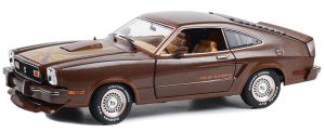 GREEN13669 - Voiture de 1978 couleur marron - FORD Mustang II King Cobra