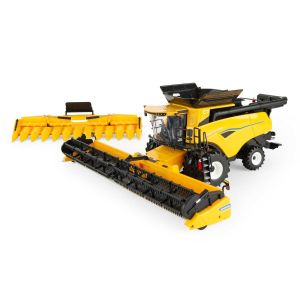 ERT13973 - Moissoneuse NEW HOLLAND CR9.90 jumelée avant avec 2 coupes - Prestige Collection