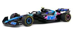 SOL1814002 - Voiture F1 du GP de Monaco 2024 couleur bleu - ALPINE A524