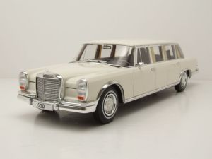 MOD18188 - Voiture de 1969 couleur blanche - MERCEDES 600 W100 Pullman