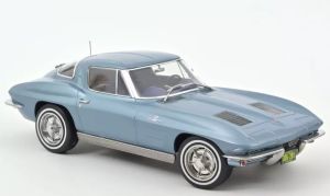 NOREV189050 - Voiture de 1963 couleur bleu métallisè – CHEVROLET Corvette Sting ray