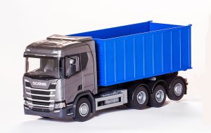 EMEK20863 - Camion de couleur gris - SCANIA CR 8x4