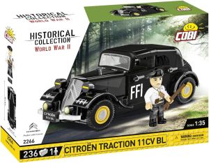 COB2266 - Jeu de construction – 236 pcs – CITROEN traction 11C BL 1938