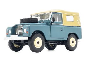 MAR2420-01 - Véhicule de couleur bleu - LAND ROVER Séries 3 88 Softtop