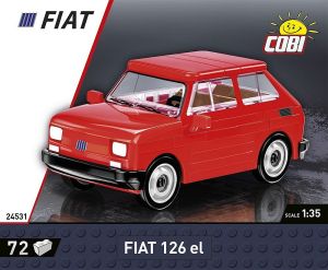 COB24531 - Jeu de construction – 72 pcs – FIAT 126EL 1994-1999