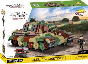 COB2580 - Jeu de construction – 1280 pcs - SD.KFZ. 186  JAGDTIGER