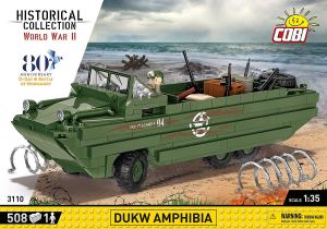 COB3110 - Jeu de construction – 508 pcs - DUKW Amphibie – 80e anniversaire D-Day