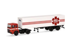 HER317924 - Camion avec remorque 2 essieux DKK KUHLUNG – ROMAN Diesel 4x2