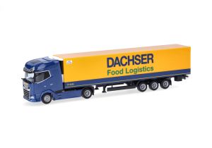 HER318099 - Camion avec remorque frigorifique du transporteur DACHSER – DAF XG+ 4x2