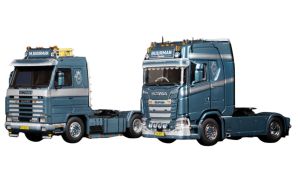 IMC32-0183 - Set de 2 camions solo – BUURMAN – SCANIA 143M Streamline 4x2 avec SCANIA S Séries High Roof 4x2