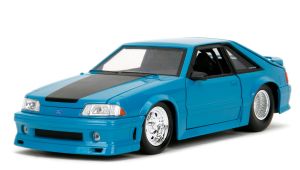 JAD34922 - Voiture du film Fast and Furious X - FORD Mustang GT de 1989 couleur Bleu