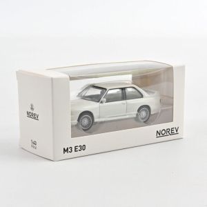 NOREV350012 - Voiture de 1986 couleur blanche – BMW M3 E30