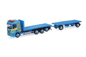 HER318631 - Camion avec plateau et remorque 1+1 essieu – SCANIA CR 20 8x4