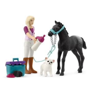 SHL42755 - Figurines et accessoires - Sofia soigne son poulain