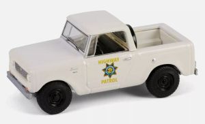 GREEN43040-B - Voiture sous blister de la série HOT PURSUIT - HARVESTER Scout Half Cab de 1964