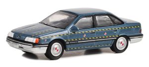 GREEN44980-A - Voiture sous blister du film Tommy Boy - FORD Taurus 1986 bleu