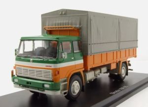 PRX47182 - Camion benne bâché de couleur vert - SKODA Liaz 100.05