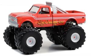 GREEN49130-A - Monster truck sous blister de la série Kings Of Crunch - CHEVROLET K-20 1969 – BIG DADDY