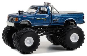 GREEN49130-D - Monster truck sous blister de la série Kings Of Crunch - FORD F-250 1987 – BIG FOOT N°3