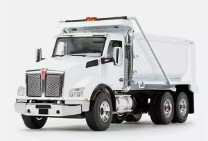 FIGE50-3471 - Camion benne de couleur blanc - KENWORTH T880 6x4