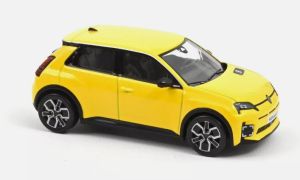 NOREV510552 - Voiture de 2024 couleur Jaune - RENAULT 5 E-Tech 100% Électrique