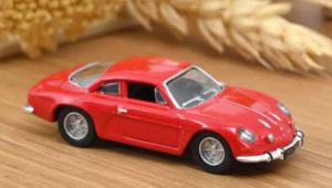 NOREV517827 - Voiture de 1973 couleur rouge – ALPINE A110