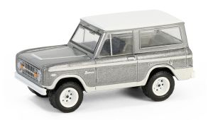 GREEN62030-E - Voiture sous blister de la série TV Counting Cars - FORD bronco de 1967 couleur grise