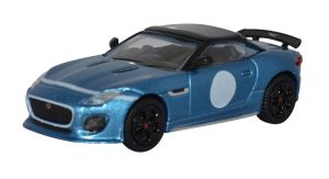 OXF76JFT002 - Voiture de couleur bleu - JAGUAR F-Type Project 7