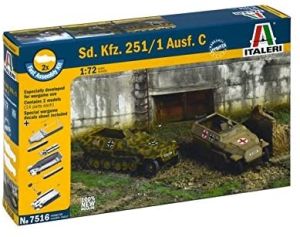 ITA7516 - Maquette à assembler et à peindre - Sd.Kfz. 251/1 Ausf. D montage rapide