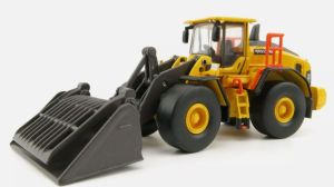 FIGE80-0337 - Engin de chantier avec godet à déchets - VOLVO L180H