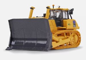 FIGE80-0347 - Engin de chantier avec lame à déchets - KOMATSU D155AX-8