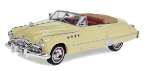 GREEN86618 - Voiture cabriolet du film RAIN MAN de 1949 couleur jaune - BUICK Roadmaster