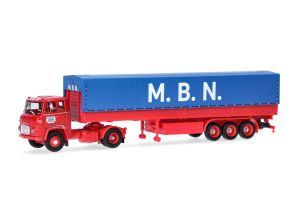 HERMS87MBS02619 - Camion avec remorque 3 essieux M.B.N. - SCANIA LB 76 4x2