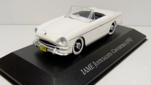 MAGARG81 - Voiture cabriolet de 1953 couleur blanche - IAME Justicialista