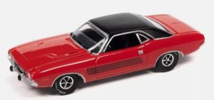 AW64382B-E - Voiture sous blister de 1974 couleur rouge – DODGE Challenger Rallye