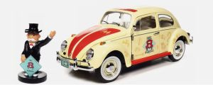 AWSS141 - Voiture MONOPOLY avec figurine - VW Coccinelle de 1963