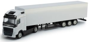 HOL1-071201 - Camion 4x2 VOLVO FH avec semi fourgon 3 essieux