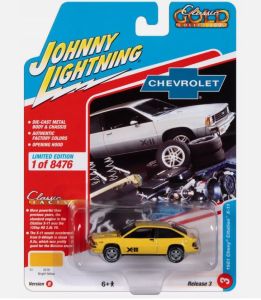 JLCG030B-C - Voiture sous blister de la série CLASSIC GOLD - CHEVROLET Citation X-11 1981 Jaune