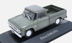 MAGMEXD100 - Voiture de 1971 couleur verte métallisé – DODGE D100