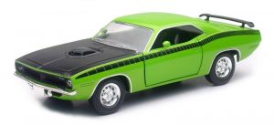 NEW71873V - Voiture coupé de 1970 couleur Verte - PLYMOUTH Cuda