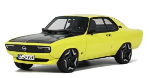 OT434 - Voiture de 2021couleur jaune - OPEL Manta GSE Elektromod