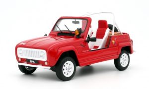 OT998 - Voiture de 1987 couleur rouge - RENAULT 4L JP4