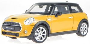 WEL18050W - Voiture citadine MINI COOPER Hatch de 2015 de couleur orange