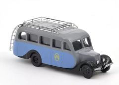 NOREVAMC0191099-GRIS - Autocar de 1947 couleur gris et bleu - CITROEN U23