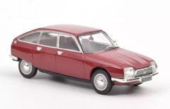 NOREVAMC0191516 - Voiture de 1970 couleur rouge - CITROEN GS