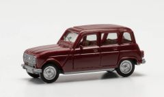 HER020190-008 - Voiture de couleur bordeaux – RENAULT R4